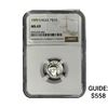 Image 1 : 1999 P$10 EAGLE NGC MS69