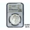 Image 1 : 1880/9-S Morgan Silver Dollar NGC MS65