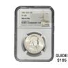 Image 1 : 1961-D/D Franklin Half Dollar NGC MS64 FBL