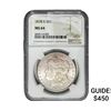 Image 1 : 1878-S Morgan Silver Dollar NGC MS64