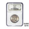 Image 1 : 1955 Franklin Half Dollar NGC MS66
