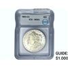 Image 1 : 1882-CC Morgan Silver Dollar ICG MS63