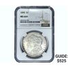 Image 1 : 1890 Morgan Silver Dollar NGC MS64+