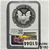 Image 2 : 2005-W Silver Eagle NGC PF69