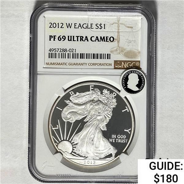 2012-W Silver Eagle NGC PF69 ULTRA CAMEO