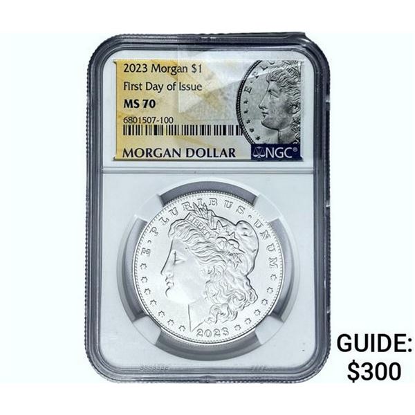 2023 Morgan Silver Dollar NGC MS70