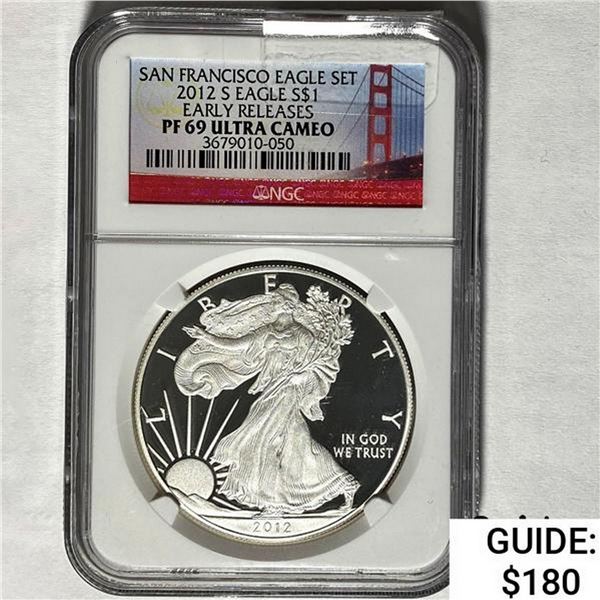 2012-S Silver Eagle NGC PF69 ULTRA CAMEO