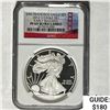 Image 1 : 2012-S Silver Eagle NGC PF69 ULTRA CAMEO