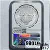 Image 2 : 1992 Silver Eagle NGC MS69