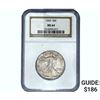 Image 1 : 1943 Walking Liberty Half Dollar NGC MS64