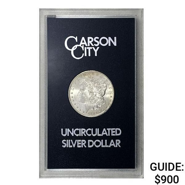 1884-CC Morgan Silver Dollar GSA UNC