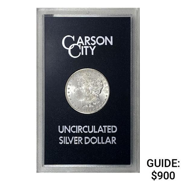 1884-CC Morgan Silver Dollar GSA UNC