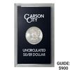 Image 1 : 1884-CC Morgan Silver Dollar GSA UNC