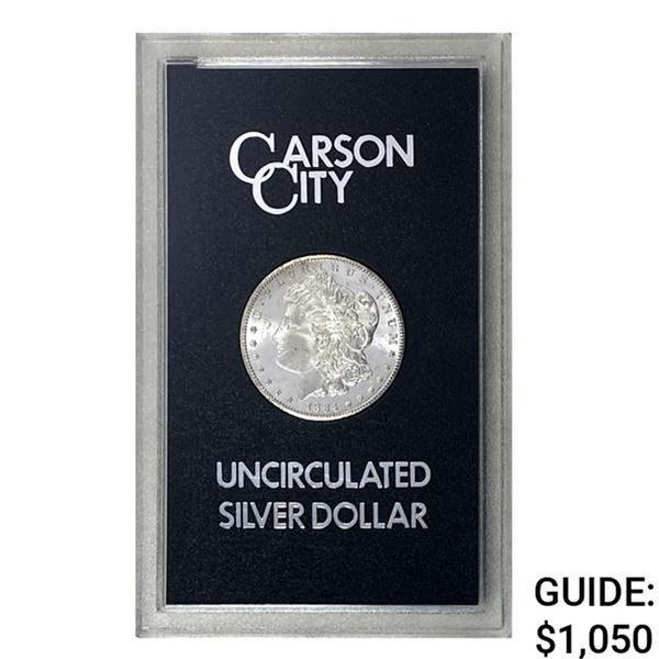 1884-CC Morgan Silver Dollar GSA UNC