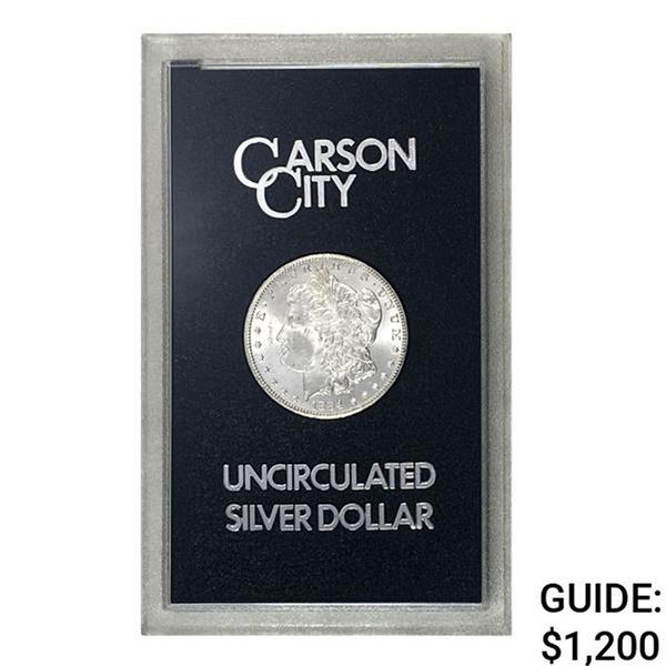 1884-CC Morgan Silver Dollar GSA UNC