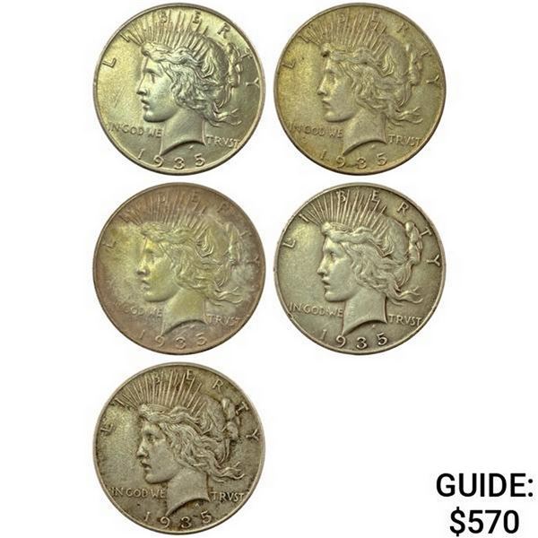 [5]1935 Silver Peace Dollar