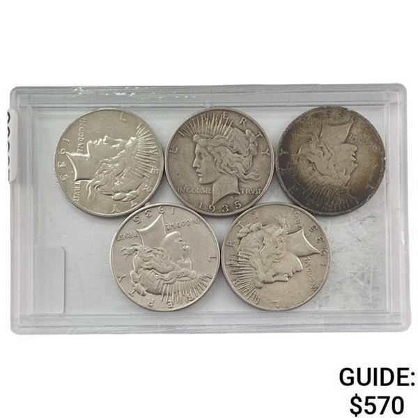 [5]1935S Silver Peace Dollar