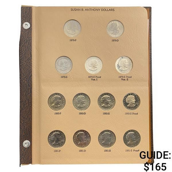 13 1979-1981Susan B. Anthony$1/2 2000 Sacagawea$1