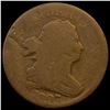 Image 1 : 1807 Draped Bust Half Cent NICELY CIRCULATED