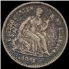 Image 1 : 1861 Seated Liberty Half Dime NICELY CIRCULATED