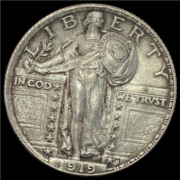 1919 Silver Standing Liberty Quarter UNCIRCULATED