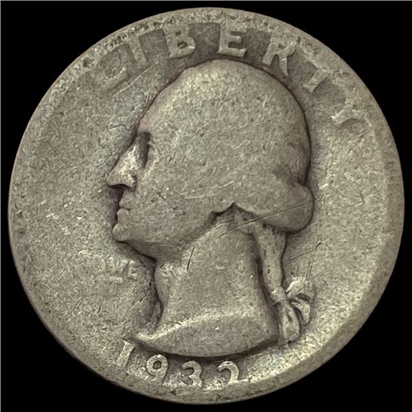 1932-S Silver Washington Quarter NICELY CIRCULATED
