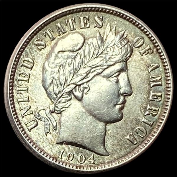 1904 Barber Dime CLOSELY UNCIRCULATED