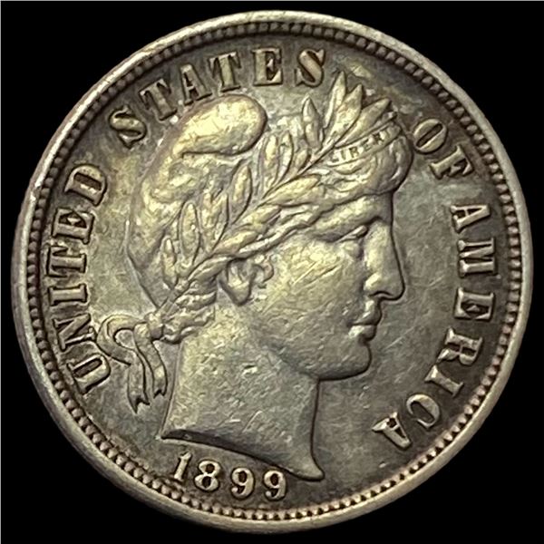 1899-S Silver Barber Dime CLOSELY UNCIRCULATED