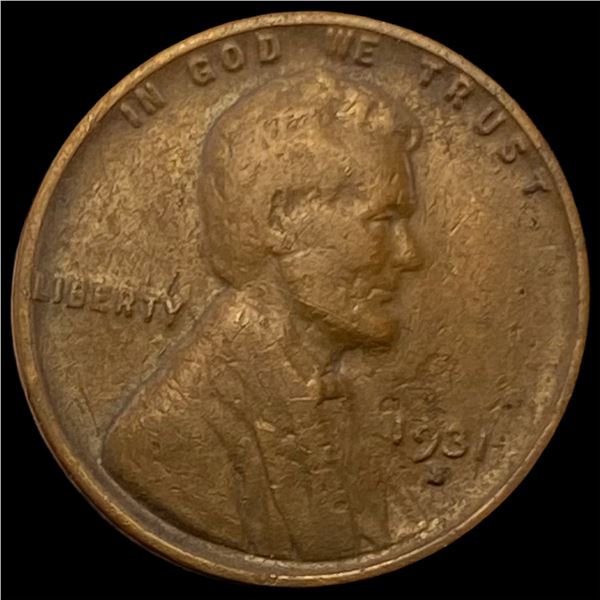 1931-S Lincoln Wheat Cent NICELY CIRCULATED