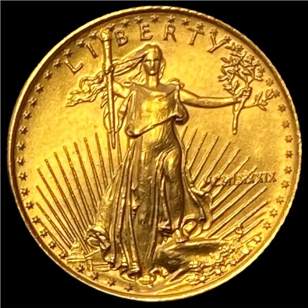 1/10 oz Gold American Eagle $5 SUPERB GEM BU