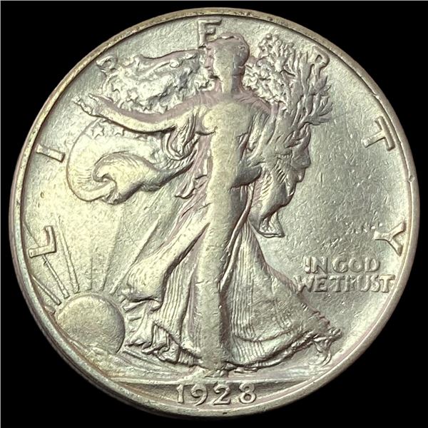1928-S Walking Liberty Half Dollar LIGHTLY CIRCULATED