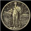 Image 1 : 1917 Type 2 Standing Liberty Quarter NEARLY UNCIRC