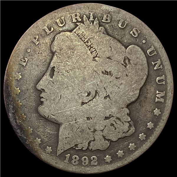 1892-S Silver Morgan Dollar NICELY CIRCULATED