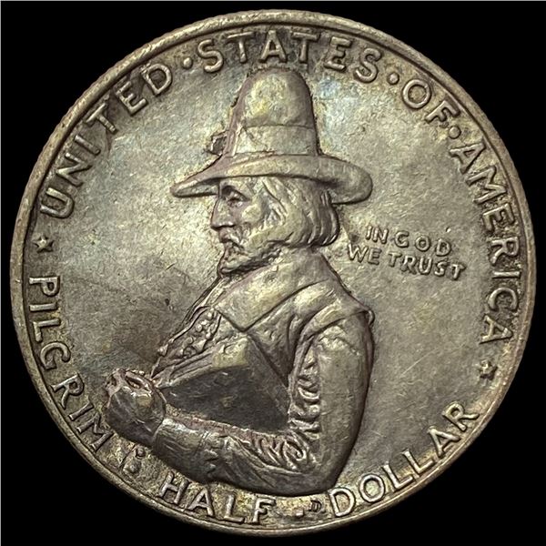 1920 Silver Pilgrim Half Dollar GEM BU