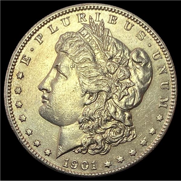 1901-S Silver Morgan Dollar CLOSELY UNCIRCULATED