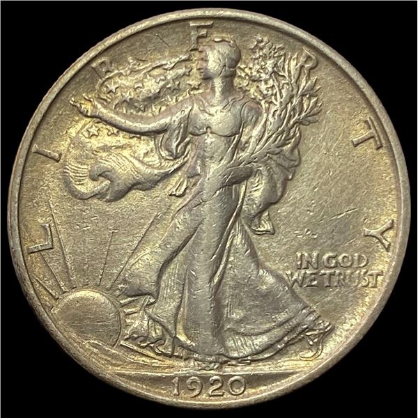 1920-S Walking Liberty Half Dollar CLOSELY UNCIRCULATED