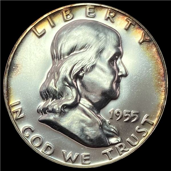 1955 Franklin Silver Half Dollar CHOICE PROOF