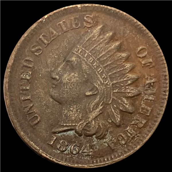 1864 Bronze Indian Head Cent LIGHTLY CIRCULATED