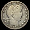 Image 1 : 1896-O Silver Barber Half Dollar NICELY CIRCULATED