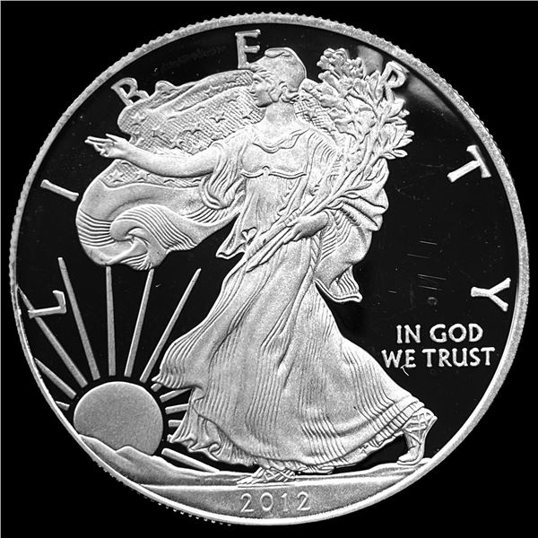 2012-S Proof Silver American Eagle GEM PROOF