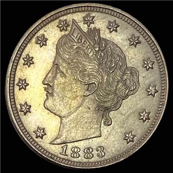 1883 Liberty Head Nickel No Cents CHOICE BU