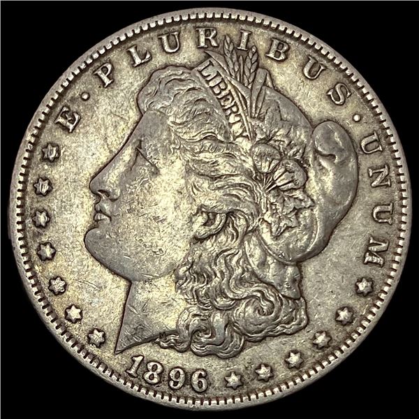 1896-O Silver Morgan Dollar NEARLY UNCIRCULATED