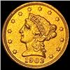 Image 1 : 1903 Liberty Head Gold $2.50 Quarter Eagle HIGH GRADE