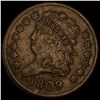 Image 1 : 1809 Classic Head Half Cent LIGHTLY CIRCULATED