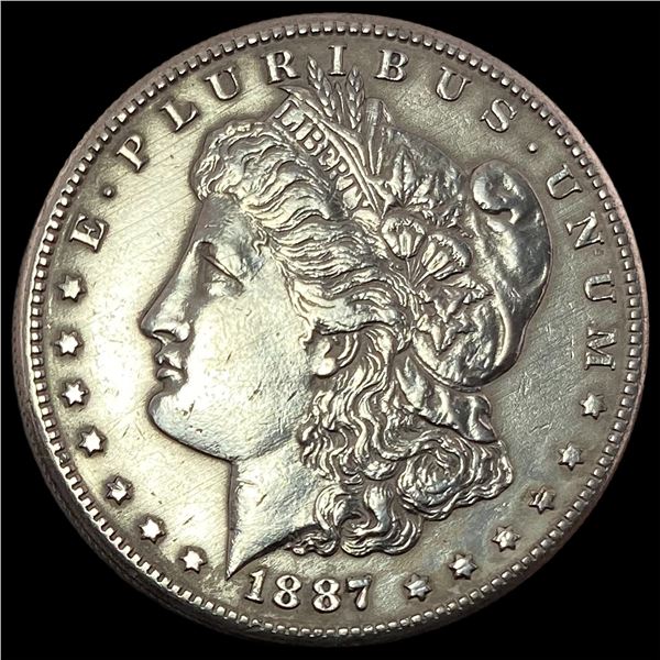 1887-S Silver Morgan Dollar CLOSELY UNCIRCULATED
