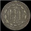 Image 2 : 1865 Nickel Three-Cent Piece NEARLY UNCIRCULATED