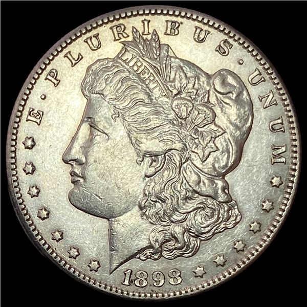 1898-S Silver Morgan Dollar CLOSELY UNCIRCULATED