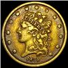 Image 1 : 1834 Gold $5 Half Eagle CLOSELY UNCIRCULATED