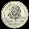 Image 2 : 1950 Silver 5 Pesos Mexico HIGH GRADE