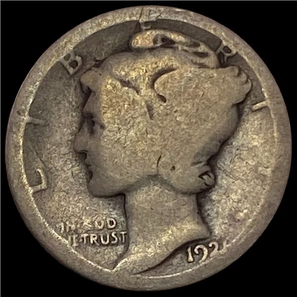 1921-D Mercury Dime NICELY CIRCULATED